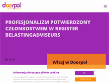 Tablet Screenshot of doorpol.nl